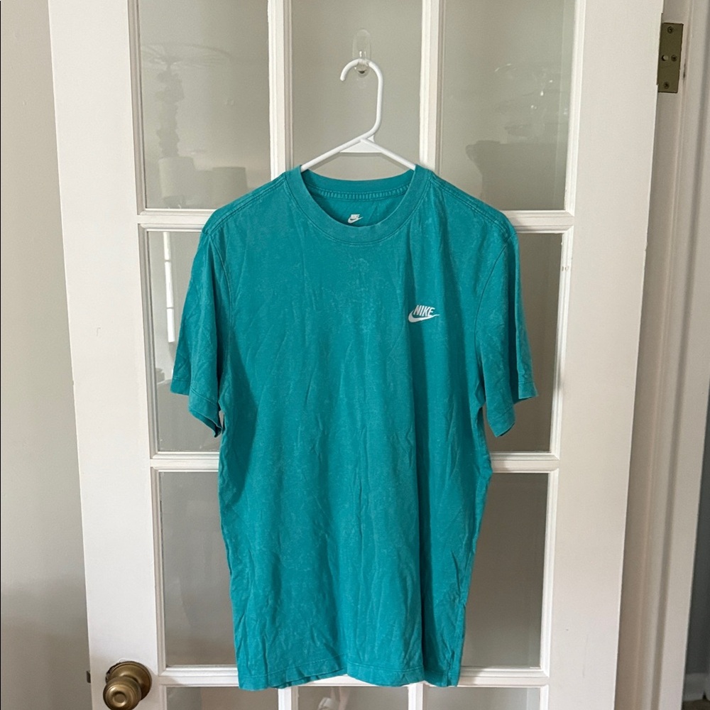 Nike Men's Aqua Short Sleeve Tee